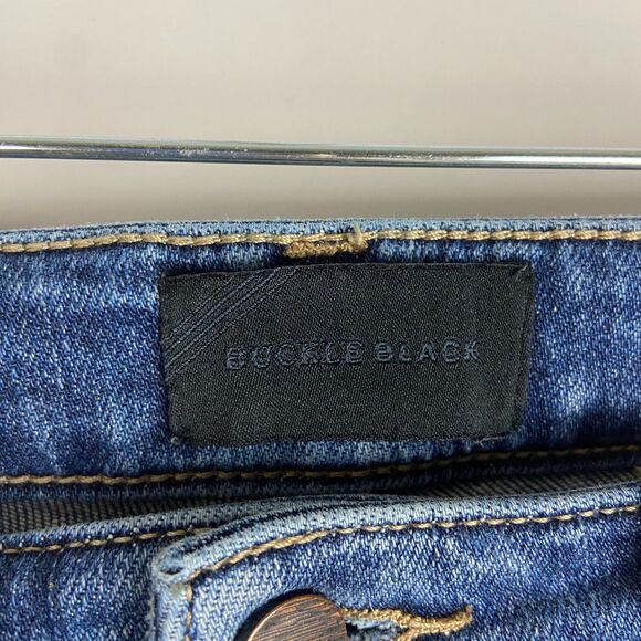 Buckle Black Fit No 75 Tailored Bootcut Stretch Jean SZ 27 Style - Picture 3 of 9